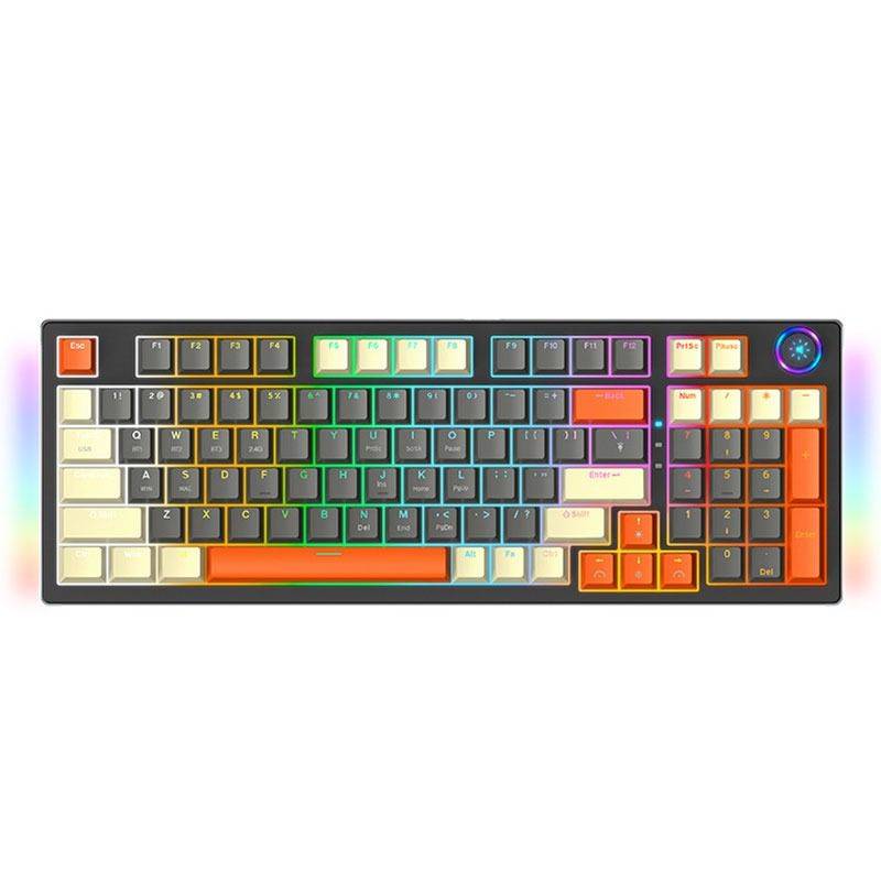 Leaven H96 Tri-Mode 96-Key RGB Backlight Wireless Mechanical Hot-Swappable Keyboard