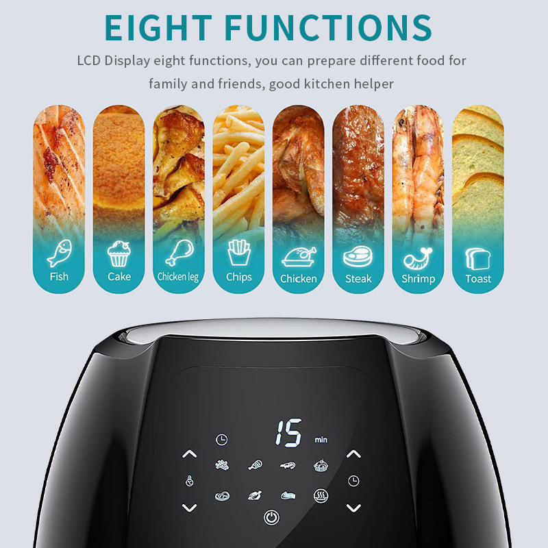 8014 Sokany Best-selling air Fryer 8L Large Capacity High Power air Fryers