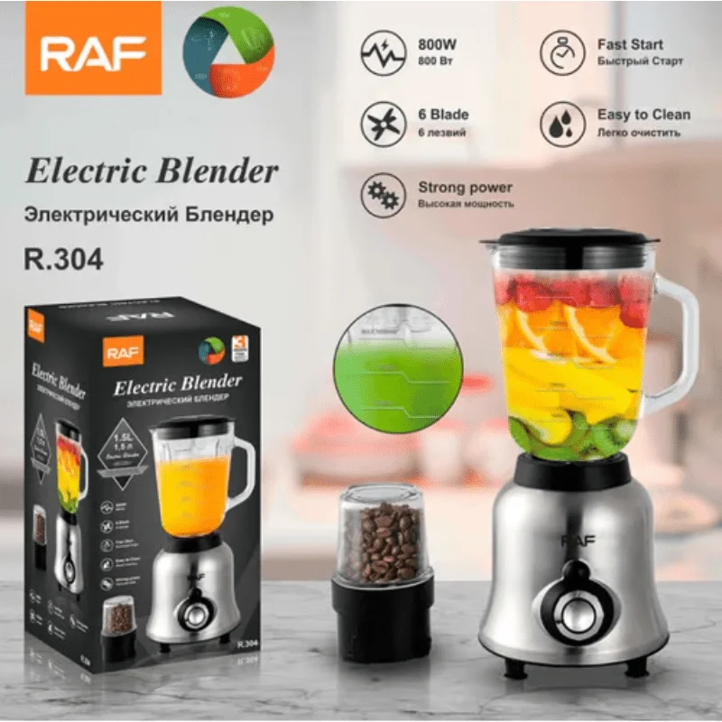 Raf-Blender-R-304-With-Coffee-Grinder-And-Mechanical-Control-805-W-1