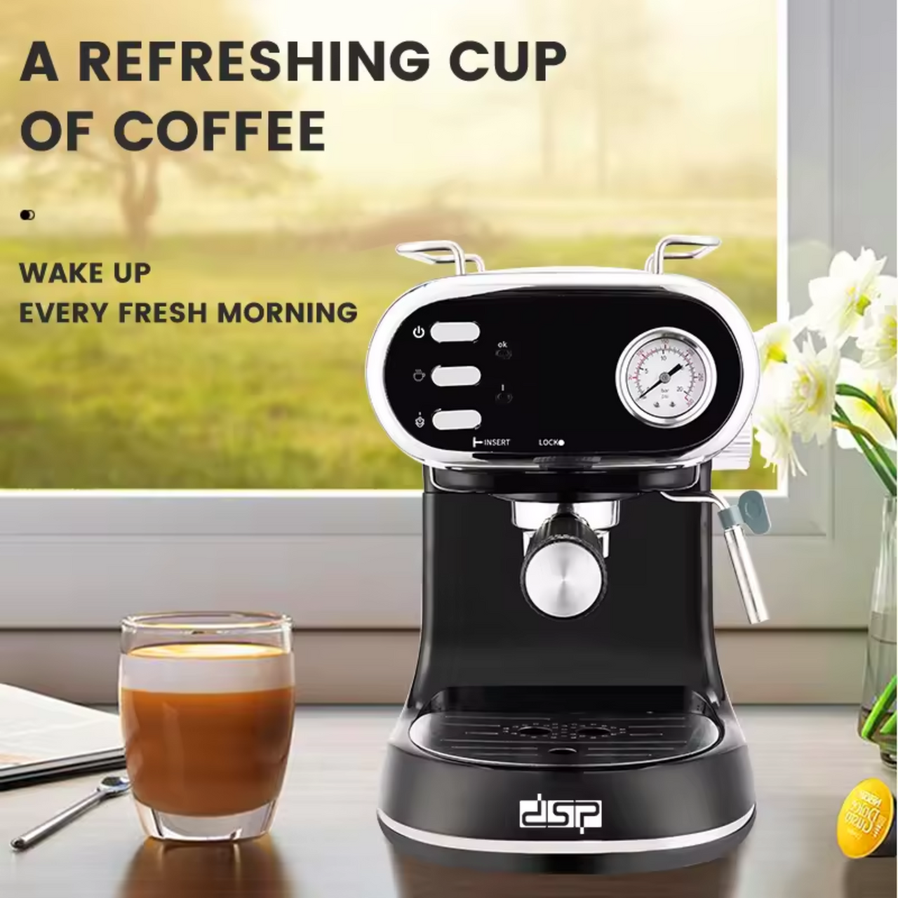 DSP_Espresso_Coffee_Maker_850W_KA-3066_5__83166