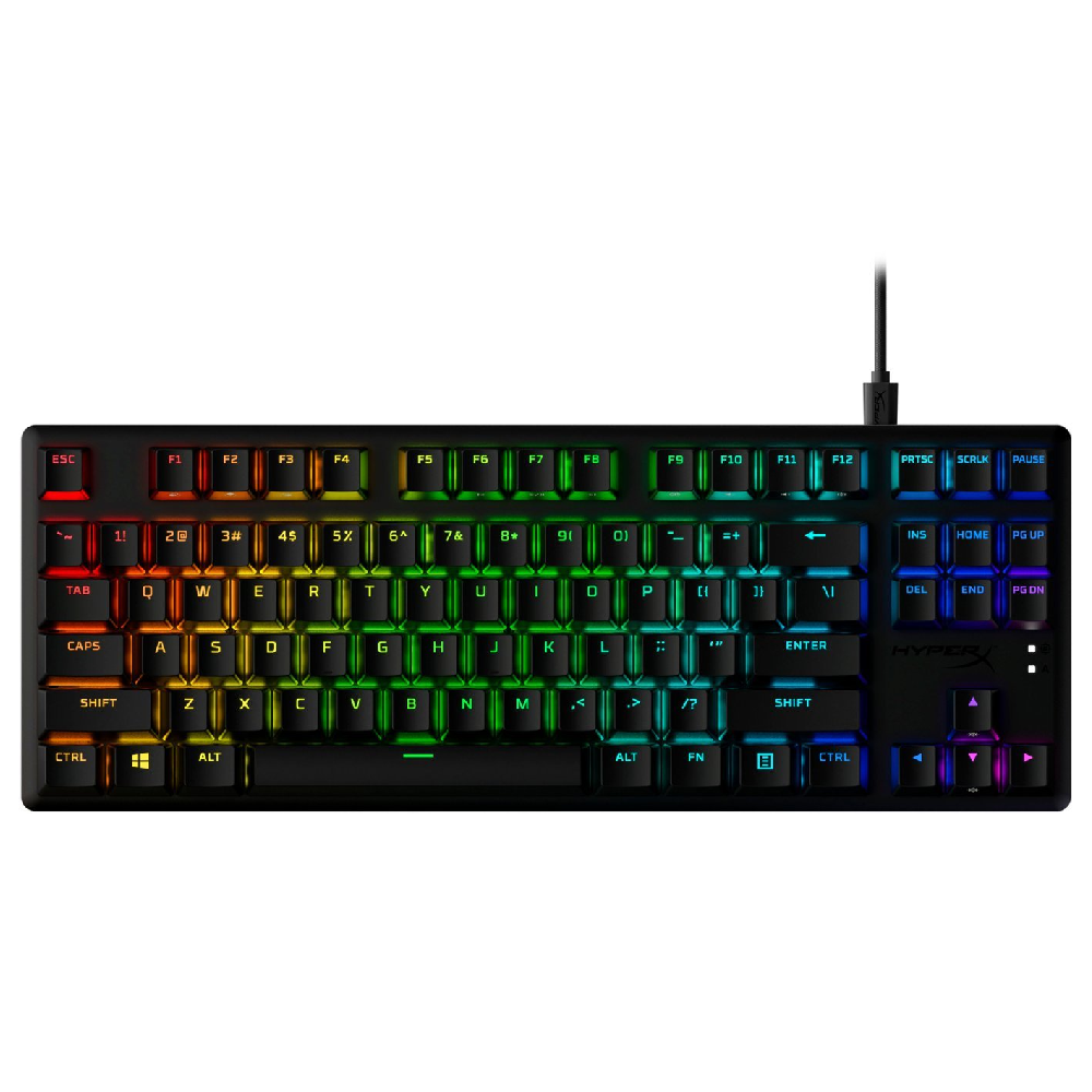 HyperX Alloy Origins Core Aqua Switch - Mechanical Gaming Keyboard Tenkeyless