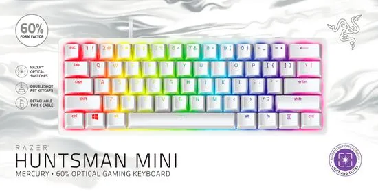 Razer Huntsman Mini White Gaming Keyboad