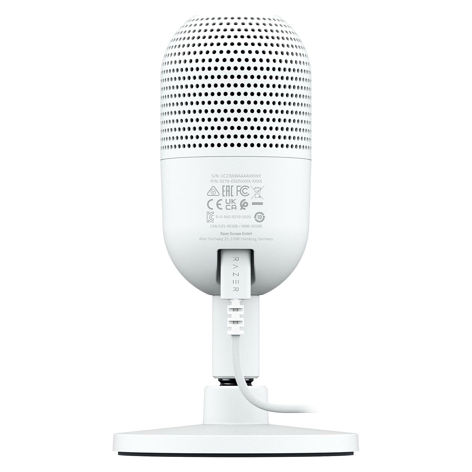 Razer Seiren V3 Mini USB Microphone , White
