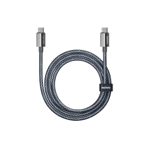REMAX CB01 1.2M USB-C to USB-C Braided Data Cable PD 65W Fast Charging Cabl